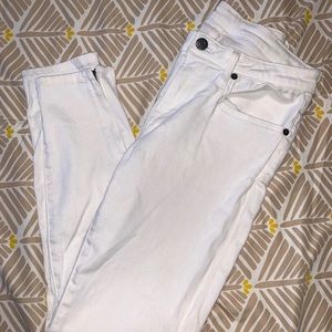 Helmut Lang white jeans
